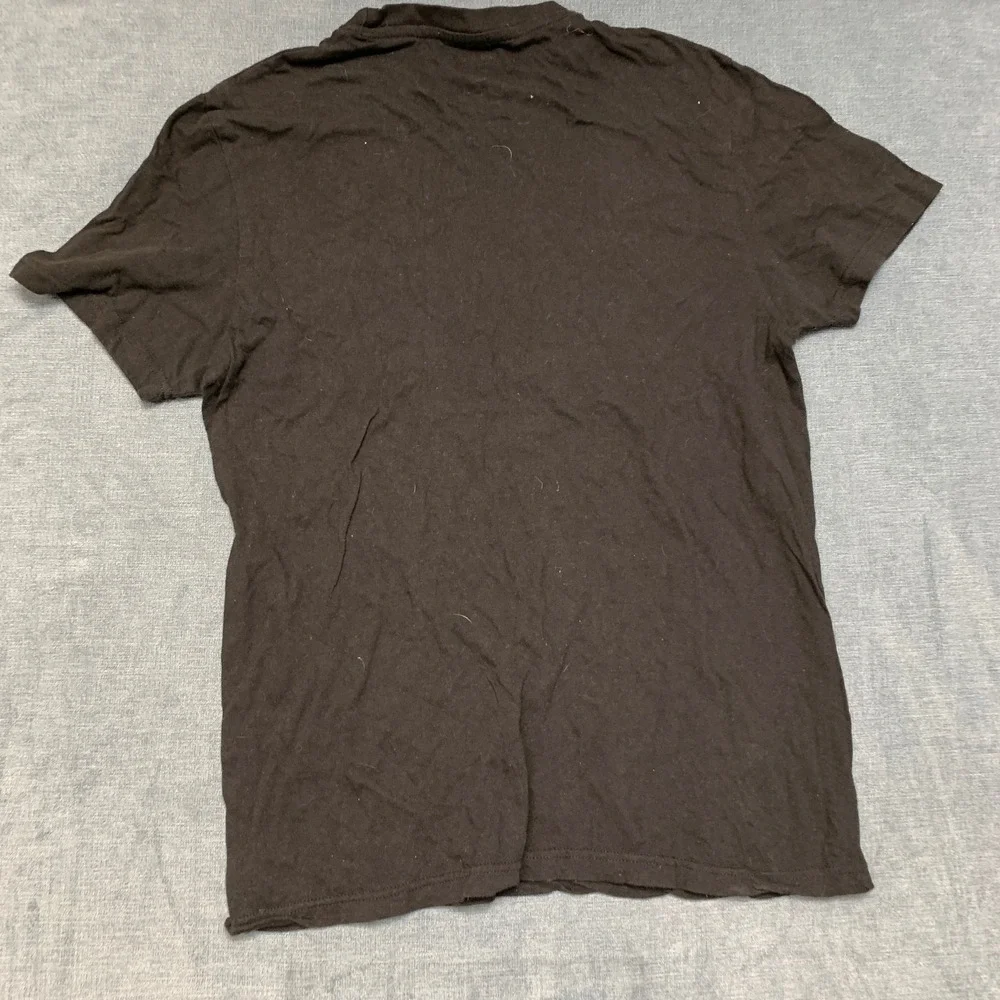 True Religion Brand Jeans T Shirt Mens Medium Black Cotton Short Sleeve Summer